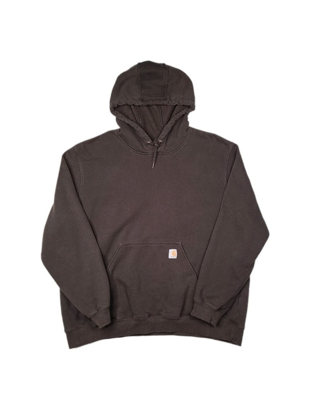 Carhartt Sweatshirt Mens 2XL Original Fit Heavyweight Hoodie Brown K121 FKB
